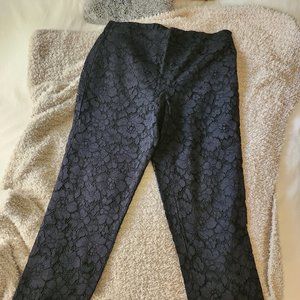 Talbots Black Lace Trousers